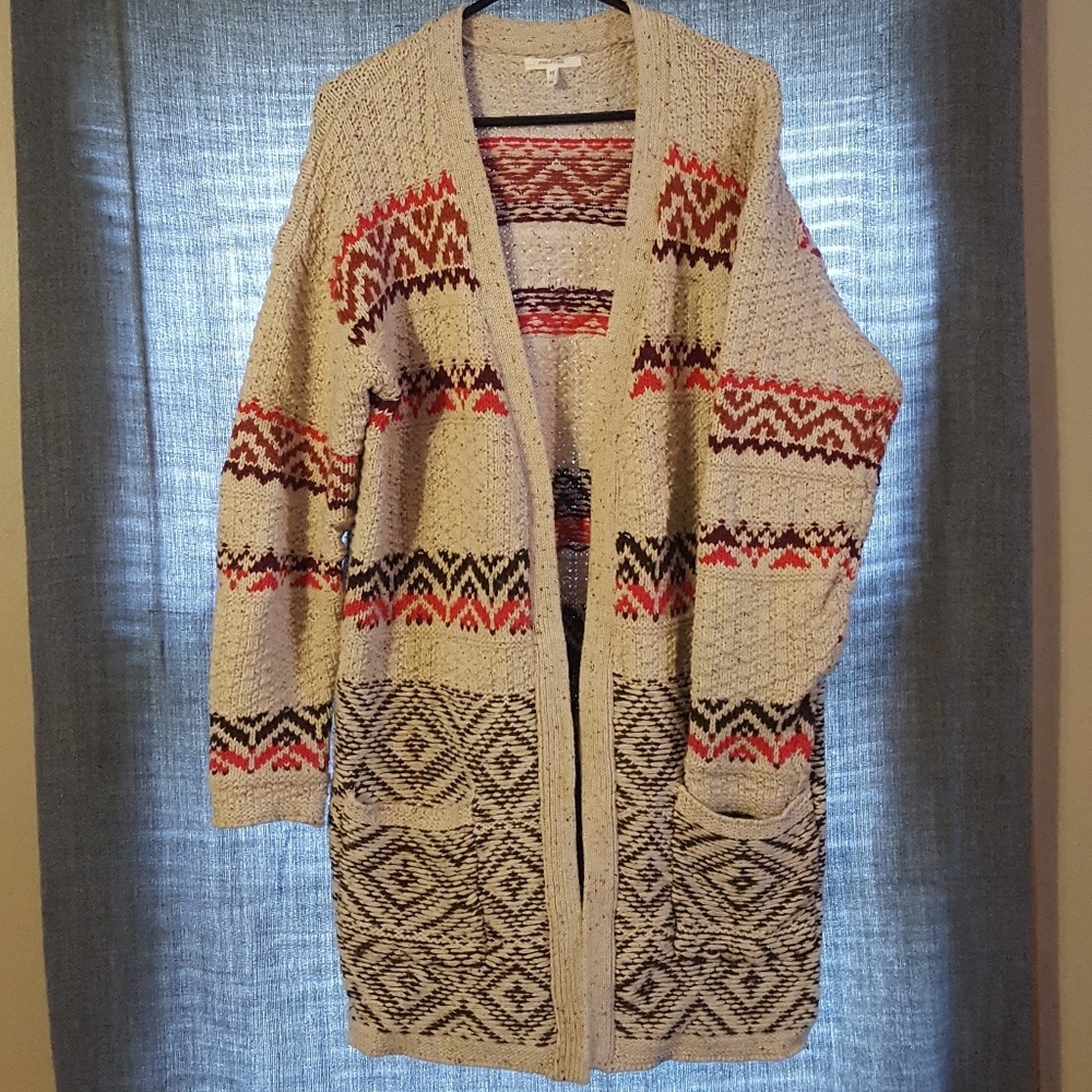 Xl Maurices long knit pocket cardigan